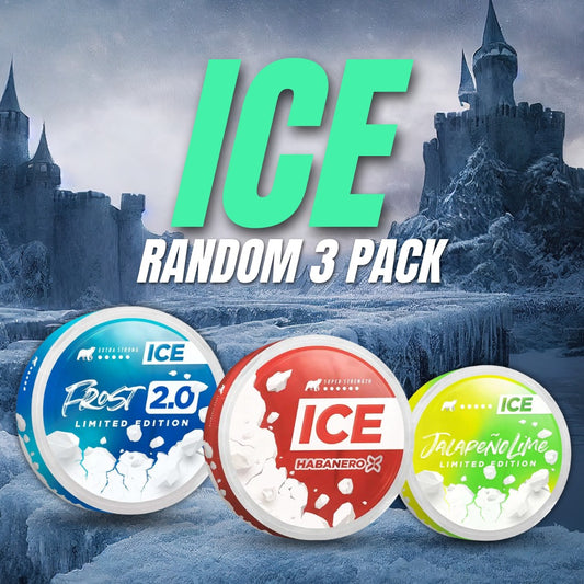 ICE Random 3 Pack 12-38mg/g