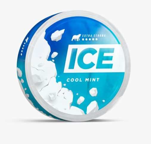 Ice Cool Mint Nicotine Pouches, Snus 24mg/g